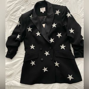 cinq d sept, beautiful and unique blazer.